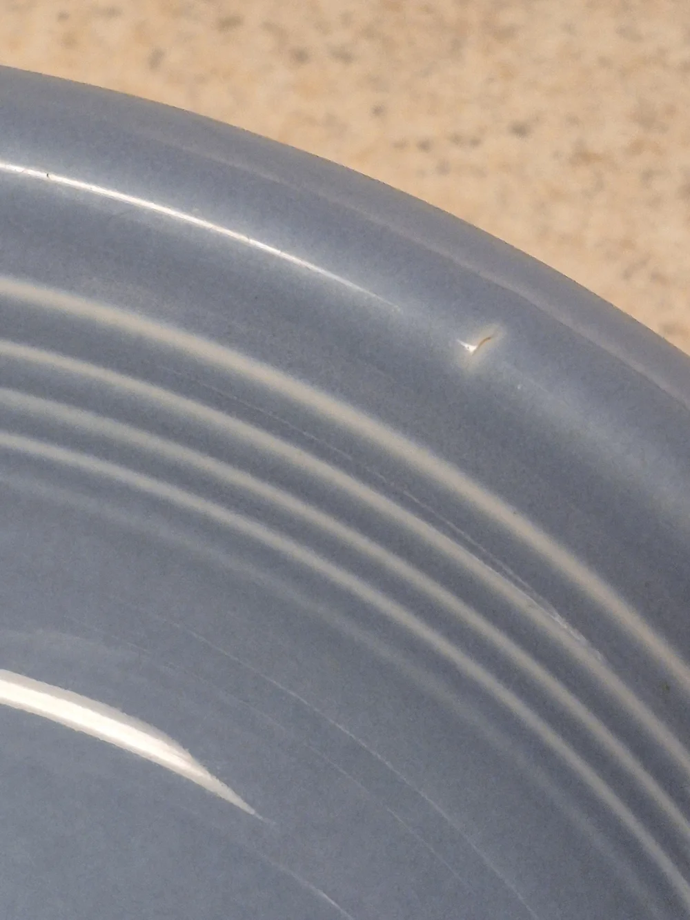 Vintage Homer Laughlin Fiesta ware HLC Light Blue Soup Cereal Bowl 7